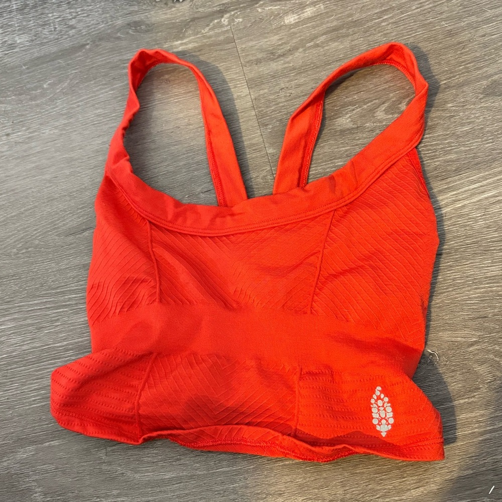 Free people movement cropped workout top